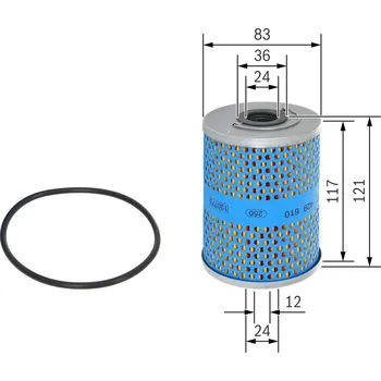 Olejový filtr Olejový filtr BOSCH 1 457 429 610