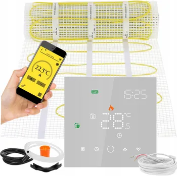 Topná rohož SADA Vyhřívací podložka pod dlaždice MA-160W/m2 1m2