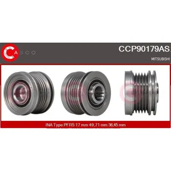 Řemenice, generátor CASCO CCP90179AS