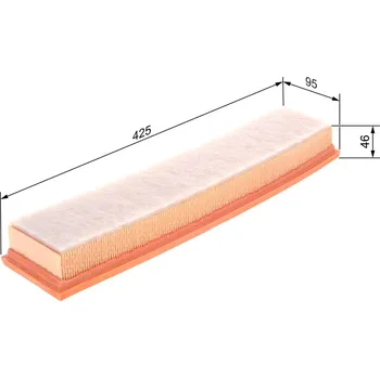 Vzduchový filtr Vzduchový filtr BOSCH 1 457 433 337