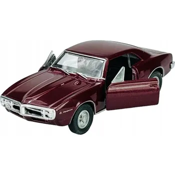 autíčko WELLY 1967 PONTIAC FIREBIRD ČERVENÝ 1:34 KOVOVÝ NOVÝ MODEL 43715