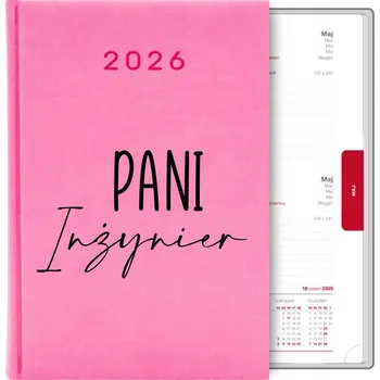 Kalendář Knižkový kalendář 2026 A5 růžový