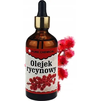 Vlasová regenerace CASTOR OIL OLEJ RYCYNOWY Z INDIE 100ML NERAFINOVANÝ NA VLASY A PLEŤ