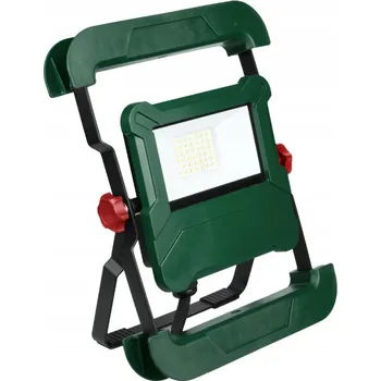 LED reflektor 50W se zásuvkou AC 230V, 2700 lm, 5000K, IP54, zelený DPM