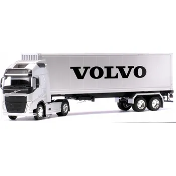 autíčko TIR VOLVO FH 500 KOVOVÝ TAHACÍ NÁVĚS WELLY 1:32