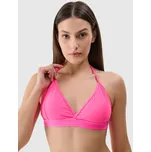 Dámský vrchní díl bikin 4F velikost M hot pink neon