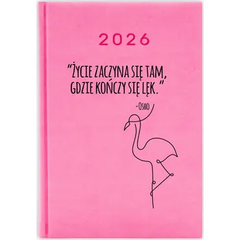 Kalendář Knižkový kalendář 2026 A5 růžový