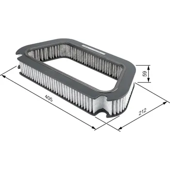 Ventilátor topení a klimatizace Filtr, vzduch v interiéru BOSCH 1 987 432 423