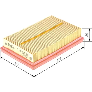 Vzduchový filtr Vzduchový filtr BOSCH F 026 400 438