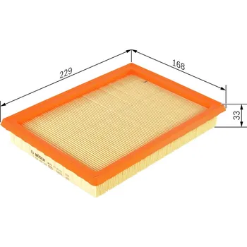 Vzduchový filtr Vzduchový filtr BOSCH F 026 400 222