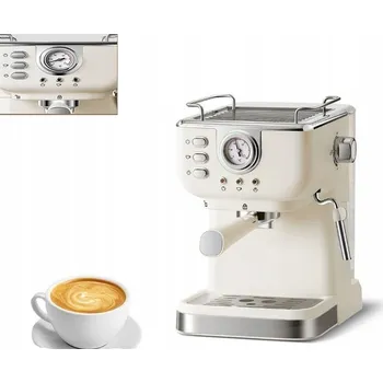 Kávovar POLOAUTOMATICKÝ KÁVOVAR 20 BAR 1050W TEPLOTA 92 °C