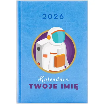 Kalendář Knižkový kalendář 2026 A5 FunnyCase modrý