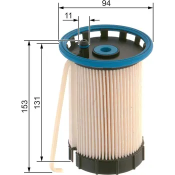 Filtr do auta Palivový filtr BOSCH F 026 402 248
