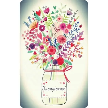 Obraz Plechová cedule Buongiorno