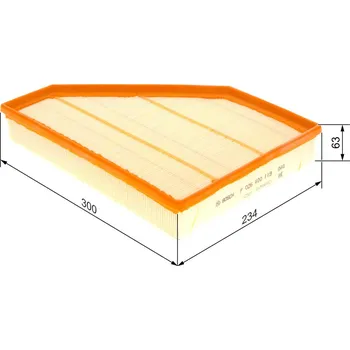 Vzduchový filtr Vzduchový filtr BOSCH F 026 400 119