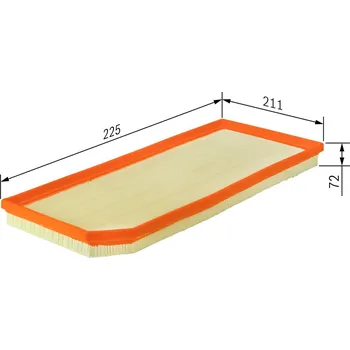 Vzduchový filtr Vzduchový filtr BOSCH F 026 400 026