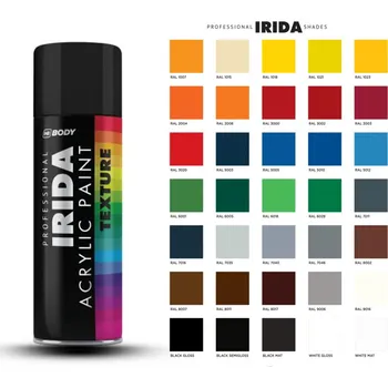 Barva ve spreji HB BODY Irida RAL 8011 oříškově hnědá 400ml