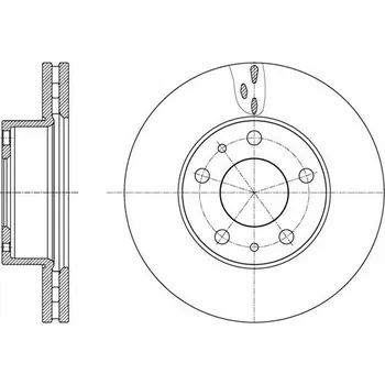 Brzdový kotouč REMSA Brzdový kotouč
