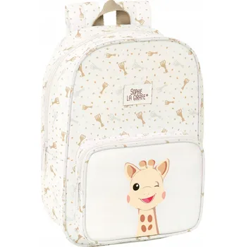 Školní batoh Sophie La Girafe s jednou přihrádkou, vícebarevný
