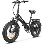Výkonný skládací Fat Bike SAMEBIKE LOTDM200-II Černá