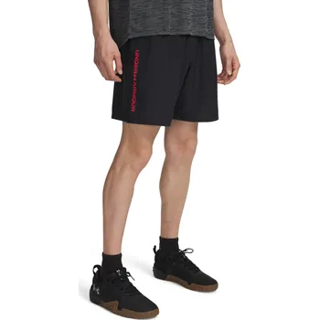 Pánské kraťasy Under Armour Tech Woven Wordmark Short Under Armour černá | hnědá 3393269