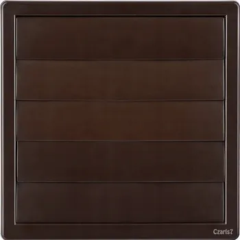 Větrací mřížka Ventilační mřížka s žaluzií F.H. ANA hnědá