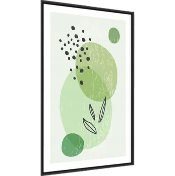 Obraz Plakát Nástěnný KOLÁŽ z listů Minimalismus 3D 30x40