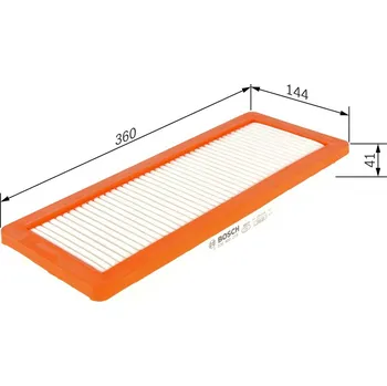 Vzduchový filtr Vzduchový filtr BOSCH F 026 400 219