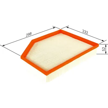 Vzduchový filtr Vzduchový filtr BOSCH F 026 400 501