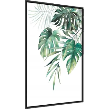 Obraz Plakát v Rámu Listy MONSTERY Palmy Léto 50x70