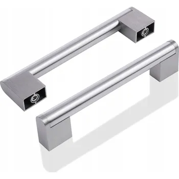 Nábytkové kování NÁBYTEKOVÁ ÚCHYTKA KLASICKÁ BROUŠENÝ INOX 185/160 MM TMY UR-M160