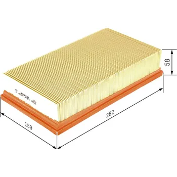 Vzduchový filtr Vzduchový filtr BOSCH 1 457 433 263
