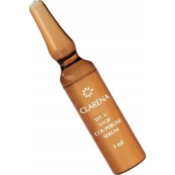 Pleťové sérum CLARENA Sérum s vitamínem U pro pleť s rozšířenými žilkami (kuperózou) 3 ml