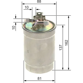 Palivový filtr Palivový filtr BOSCH 0 450 906 429