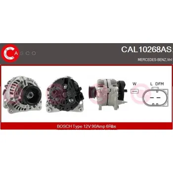Alternátor Generátor CASCO CAL10268AS