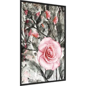 Obraz Plakát na Zeď Malované RŮŽE Abstrakce 60x80