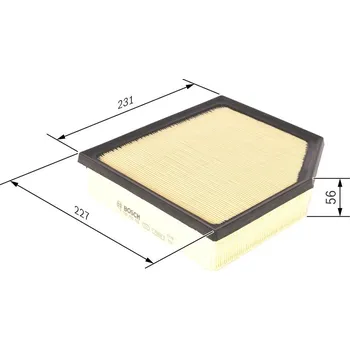 Vzduchový filtr Vzduchový filtr BOSCH F 026 400 456