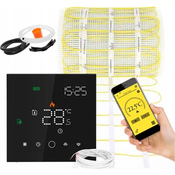 Topná rohož SADA Vyhřívací podložka pod dlažbu MA-160W/m2 16m2