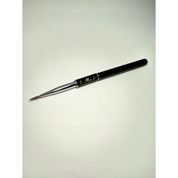 Přípravek na nehty Molly Lac Štětec na zdobení nehtů černý Č. 2 - 11 mm