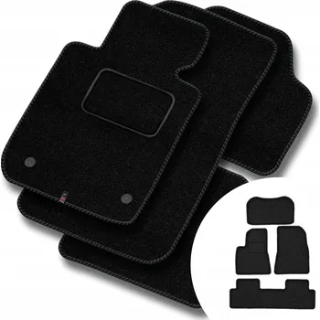 autokoberec Velurové autokoberce Motos 4 ks