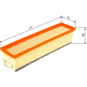 Vzduchový filtr Vzduchový filtr BOSCH F 026 400 598