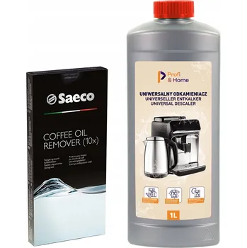 Příslušenství pro přípravu kávy Velký Odvápňovač pro kávovary 1L Čisticí tablety Saeco CA6704/99 10 Ks