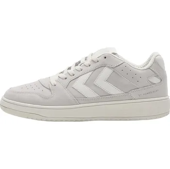 Pánské tenisky Obuv Hummel ST. POWER PLAY SUEDE Weiss F9806 216062-9806 Velikost 42 EU | 8 UK | 9 US | 27 CM
