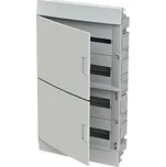 Zapuštěná rozvodnice ABB IP41/72M, Mistral41F vč. N/PE, plná dvířka