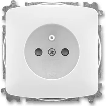 Stavebniny Kryt zásuvky bezšroubové 6619, Tango (6619A-A06357 B) bílá ABB 2CHA196341A8500