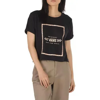 Dámské tričko Triko Vans WM LEILA TEE vn0a4cwxblk1 Velikost M