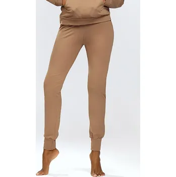 Klasické tepláky z příjemného a hladkého materiálu SEATTLE Barva: Hnědá, Velikost: XS