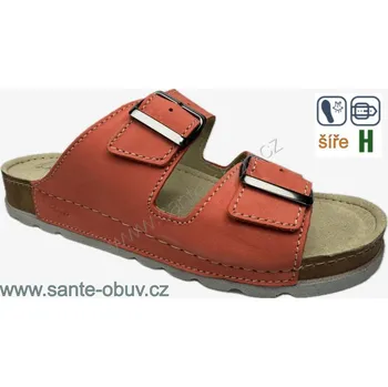 Dámská zdravotní obuv SANTÉ N/211/1/33/SP CORAL pantofel vel.37-42, --- - 39