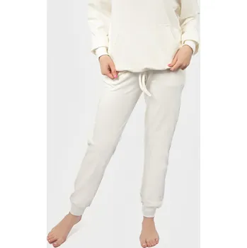 Bavlněné dámské kalhoty DK-K-B2 Dkaren Barva: Smetanová, Velikost: XS