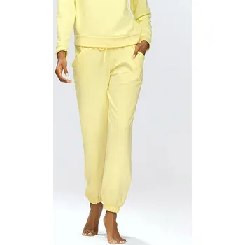 Dámské tepláky WENEZJA Dkaren Barva: Žlutá, Velikost: XS